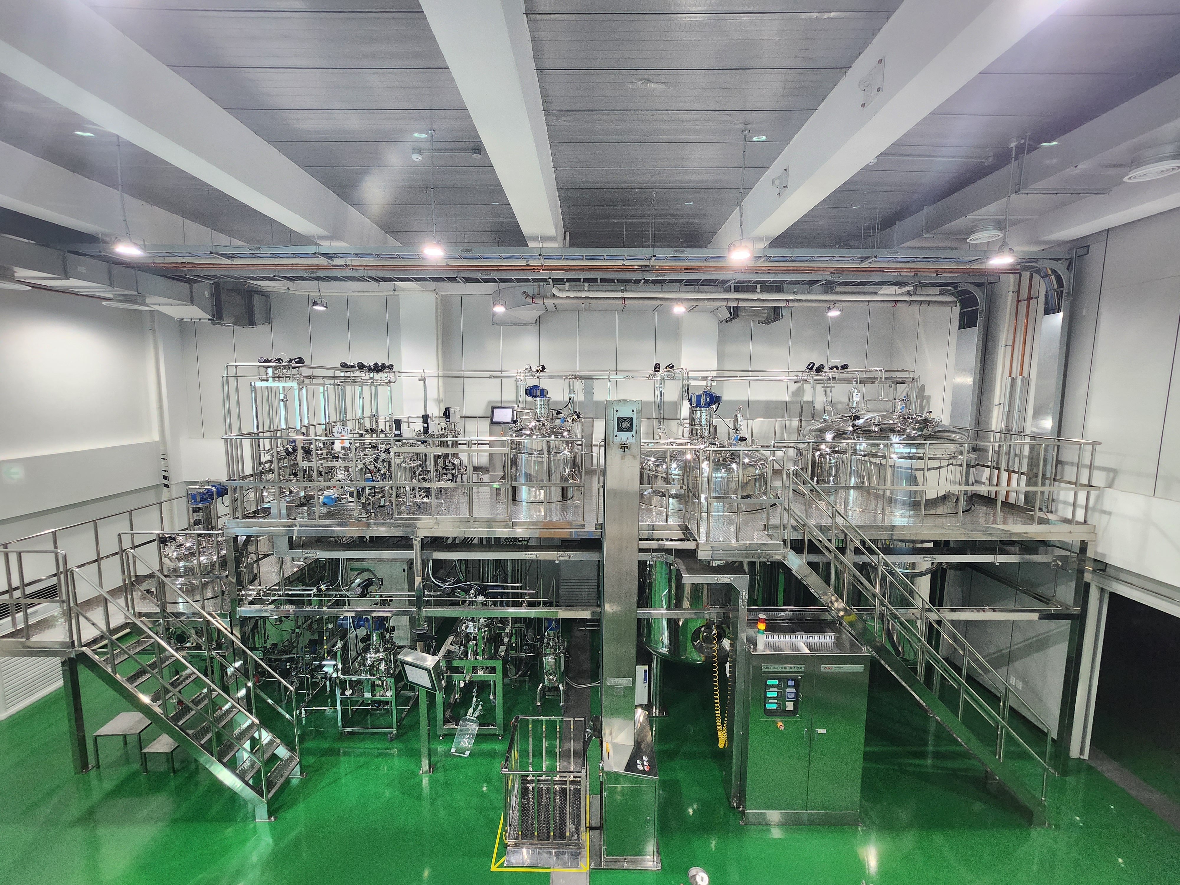 Long-acting injectable microsphere formulation line