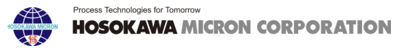 Hosokawa Micron Corporation corporate identity